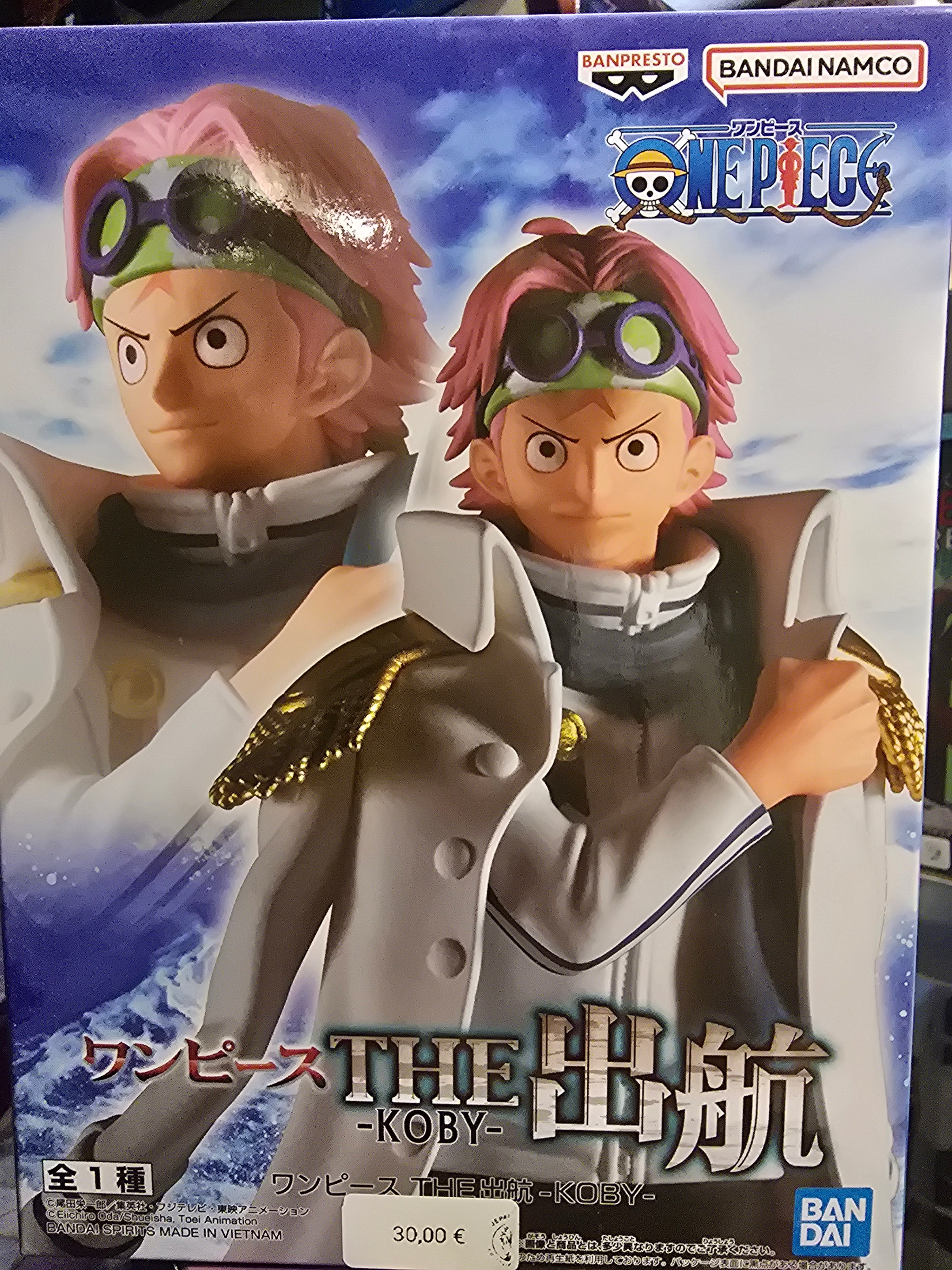 Koby, Aufbruch, One Piece